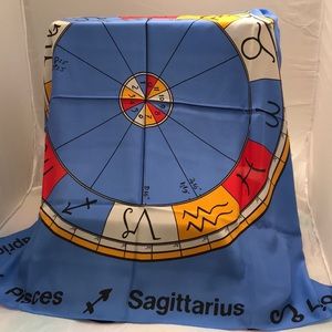 Vintage Albert Nipon scarf- Zodiac